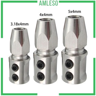 [Amleso] ข้อต่อเพลามอเตอร์ โลหะ 4 มม. ยืดหยุ่น สําหรับเรือเจ…