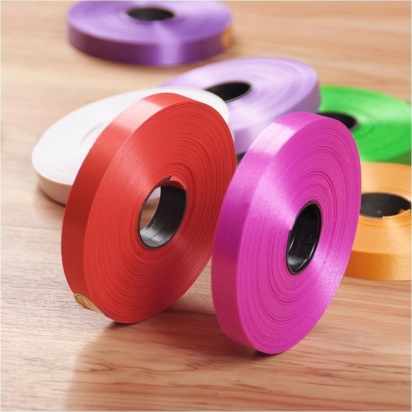 ริบบิ้นพวงมาลัย ริบบิ้นพลาสติกเนื้อเงา ขายส่ง ห่อของขวัญ ตกแต่งคริสต์มาส