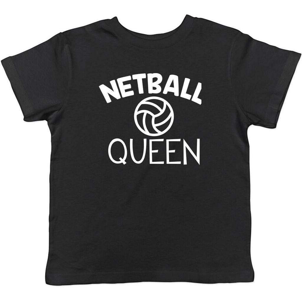 เสื้อยืด พิมพ์ลาย Netball Queen สําหรับเด็กผู้ชาย