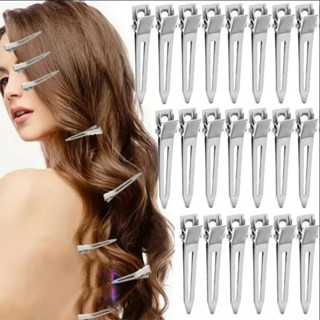 20 ชิ้น คลิปปากเป็ด ง่ามเดี่ยว, คลิปจระเข้โลหะ มืออาชีพ สุภา…