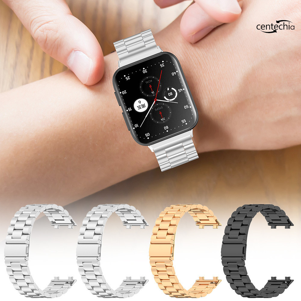สายนาฬิกาข้อมือ สเตนเลส สําหรับ Oppo Watch2