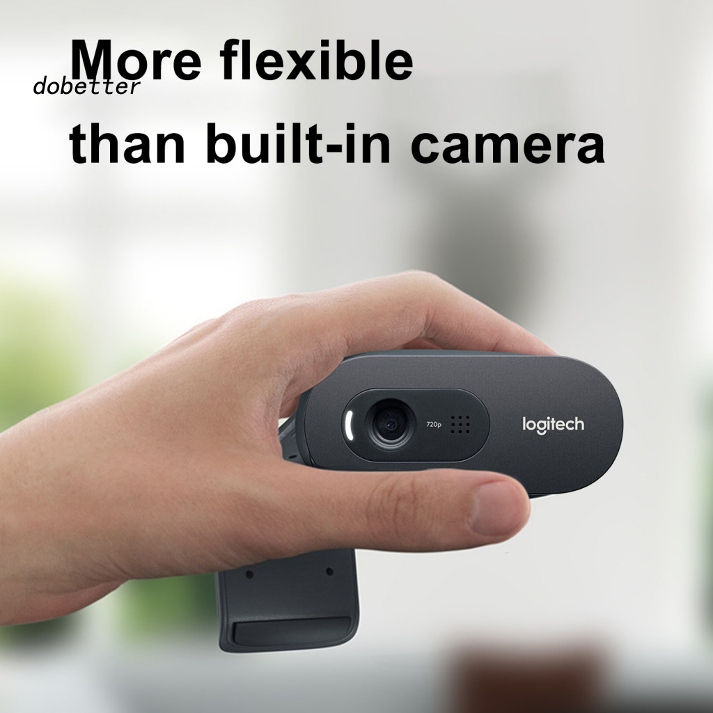  กล้องเว็บแคมบันทึกวิดีโอ Logitech C270i USB 20 ไร้ไดรฟ์ ความคมชัดสูง พร้อมไมโครโฟน สําหรับโน้ตบุ๊ก