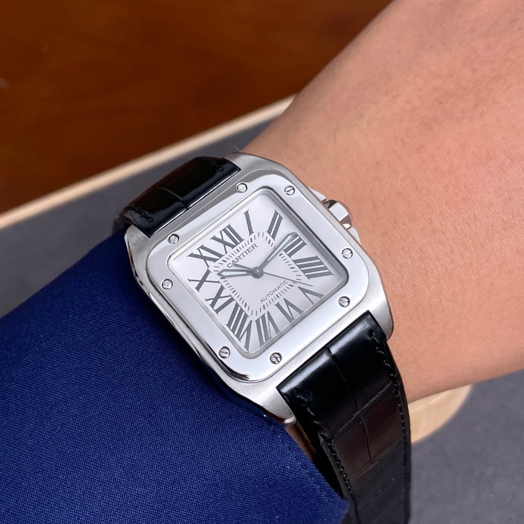 Cartier Cartier Santos Series นาฬิกาข้อมืออัตโนมัติ สําหรับผู้ชาย W20106X8
