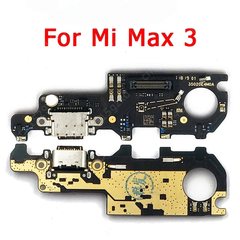 บอร์ดชาร์จ USB พอร์ตชาร์จ PCB แบบเปลี่ยน สําหรับ Xiaomi Mi Max 3 Max3