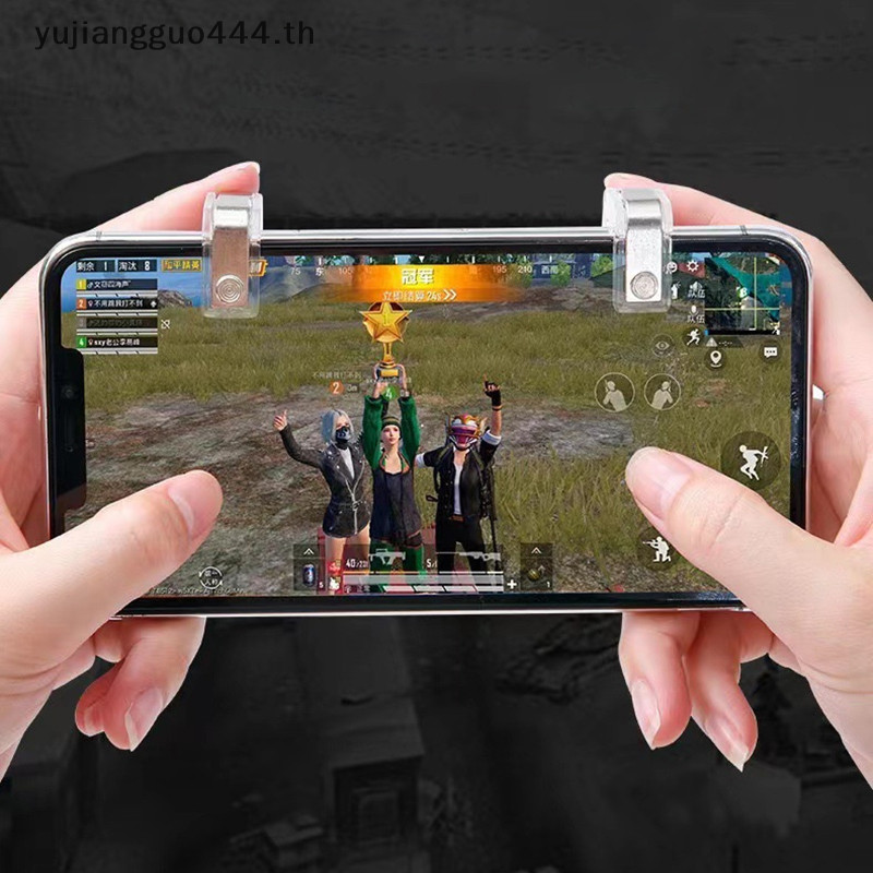 # ใหม่ # ทริกเกอร์ควบคุมเกมโทรศัพท์มือถือ อุปกรณ์เสริม สําหรับ PUBG L1 R1 Aim Shoog Key Joy Fire Button