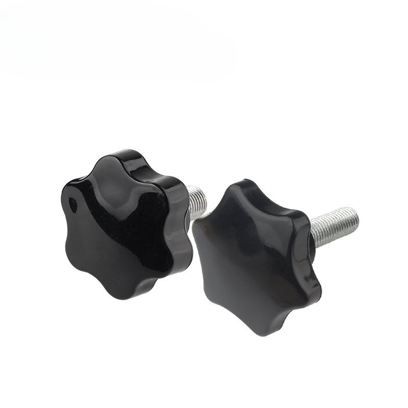 [JLY ] Torx Handle Hand Screw Star Handle Plastic Handwheel Knob Bolt Adjustment Quick Release Handl