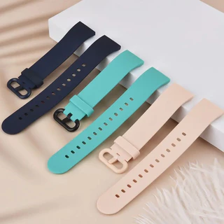 สายซิลิโคนสําหรับ Xiaomi Mi นาฬิกา Lite 1 2 Redmi นาฬิกา 2 Lite Tali Pengganti นุ ่ มกีฬา Bahan Band สําหรับ Mi Poco เข ็ มขัดสมาร ์ ทสายนาฬิกา