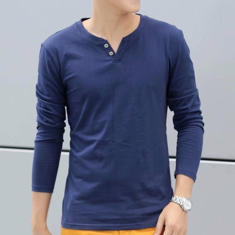 t-shirt oversize  เสื้อยืดขาว เสื้อแขนยาว คอวี มี 5 สีให้เลือก ผลิตจากผ้าคอตตอน 100 % เกรดพรีเมี่ยม