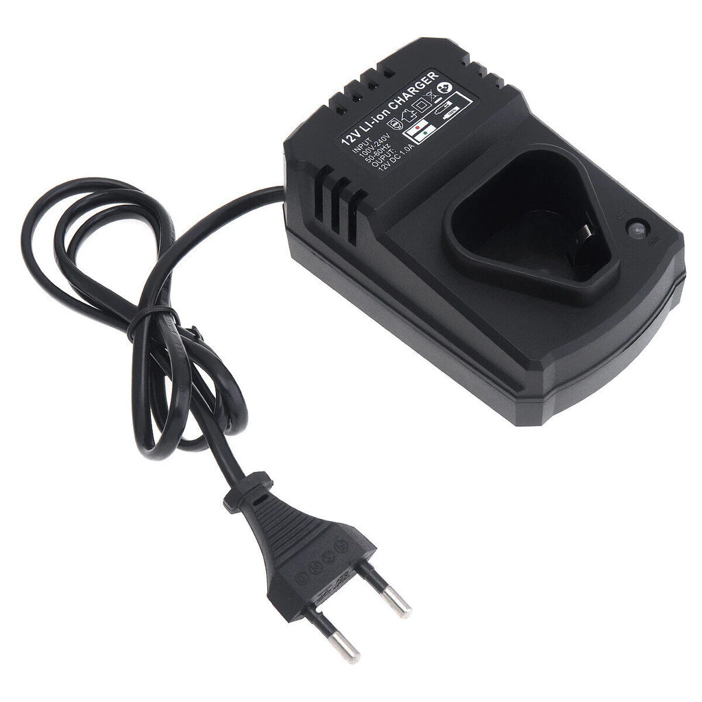12V DCชาร์จชาร์จสนับสนุน แบบพกพาLi-Ion Charger แท่นชาร์จ 110-240V สำหรับสว่านเจาะลิเธียม/ไฟฟ้าประแจ/สว่านไร้สาย