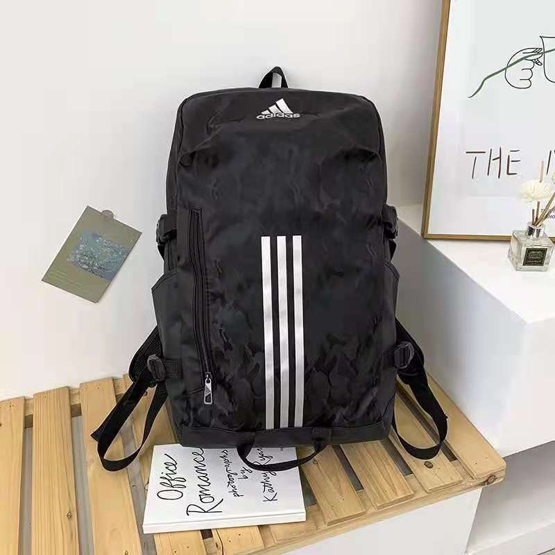 Adidas กระเป๋าเป้แฟชั่นลำลองสำหรับผู้ชายและผู้หญิงรุ่นใหม่