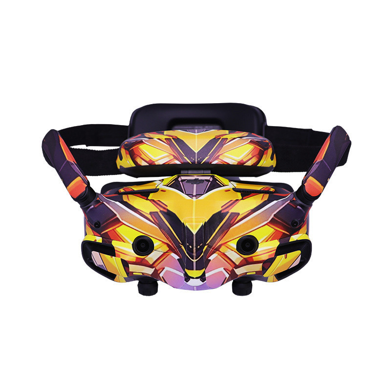 สติกเกอร ์ สีเหมาะสําหรับ DJI Goggles 3 ผ ่ านเครื ่ องบินเที ่ ยวบินแว ่ นตารีโมทคอนโทรลชุดสติกเกอร ์ รูปแบบที ่ ไม ่ ซ ้ ํากัน