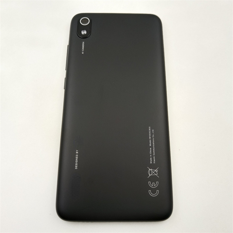 เคสแบตเตอรี่ด้านหลัง แบบพลาสติก พร้อมปุ่มปรับระดับเสียง เลนส์กล้อง สําหรับ Xiaomi Redmi 7A Redmi 7A