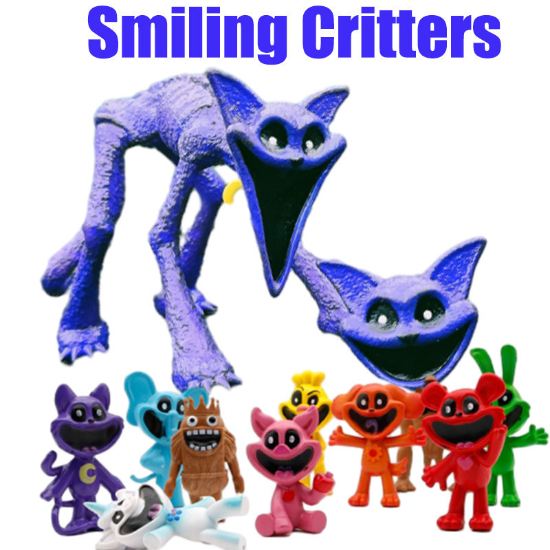 Poppy Playtime Figure Smiling Critters CATNAP ตกแต ่ งของเล ่ น