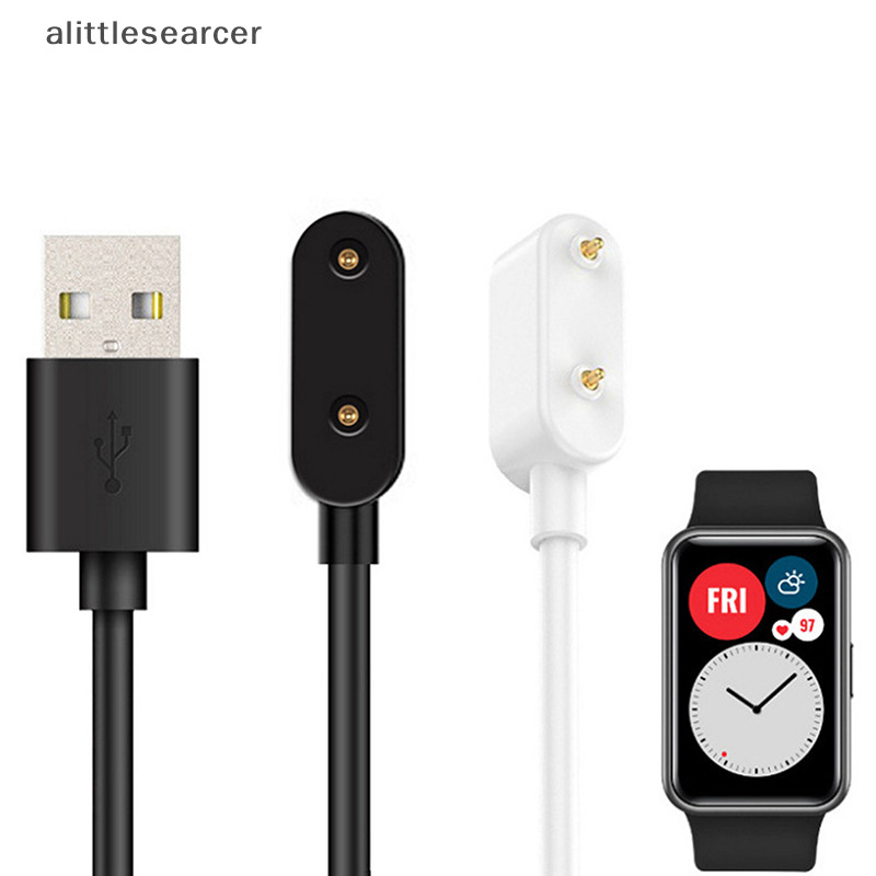 Alittlesearcer สําหรับ Honor นาฬิกา ES Huawei Band 7/Honor Band 6/6 Pro Mini Smart Watch แบบพกพา 2pin สายชาร ์ จ USB Power Adapter EN