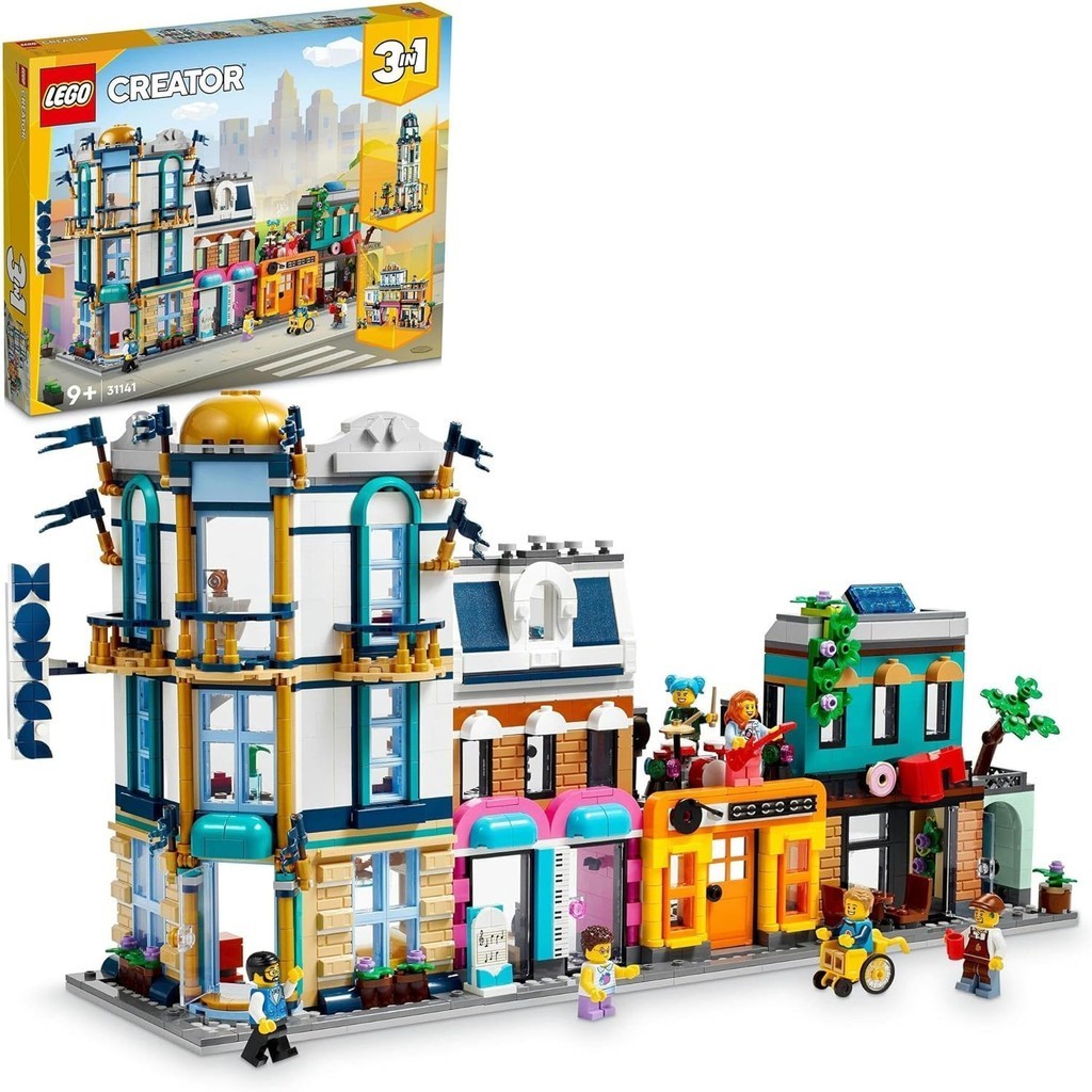 【Direct from Japan】LEGO (LEGO) Creator Odori 31141 Toy block Present Play play Town development Boy