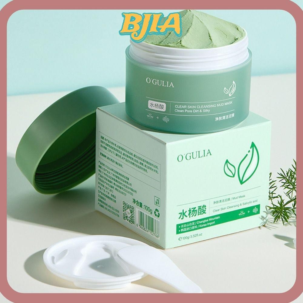 Bja Salicylic Acid , Acne Treatment ทําความสะอาด Face Clay , รูขุมขนหดตัว Blackhead ลบ Oil Control Soothing Facial Cream Skin Care