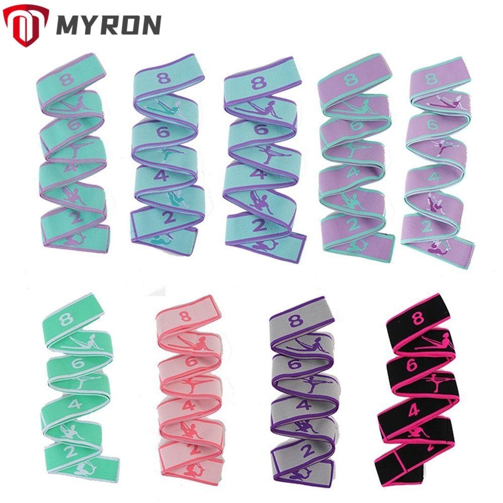 Myron Resistance Band, Stretching Multi-functional Yoga Stretching Belt, เสริมการออกกําลังกายผู ้ ใหญ ่ Latin Stretch Band GYM