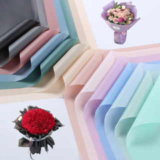 สีทึบ Matte กระดาษกึ ่ งโปร ่ งใสกันน ้ ําดอกไม ้ ช ่ อดอกไม…