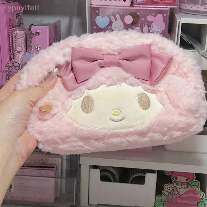 [YPU] น่ารักการ์ตูนporescent Fan Fanกระเป๋าขนาดใหญ่ความจุกระเป๋าเครื่องเขียนเกาหลีสําหรับสาวMtranSneck Cknnis ต.combedก
