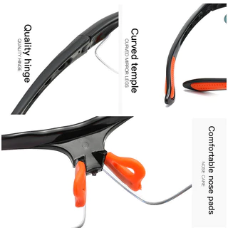 ความปลอดภัยในการทํางาน Anti-Splash Eye Protection Goggles Glass Windproof กันฝุ่นกันน้ําแว่นตาป้องกันแว่นตาขี่จักรยาน