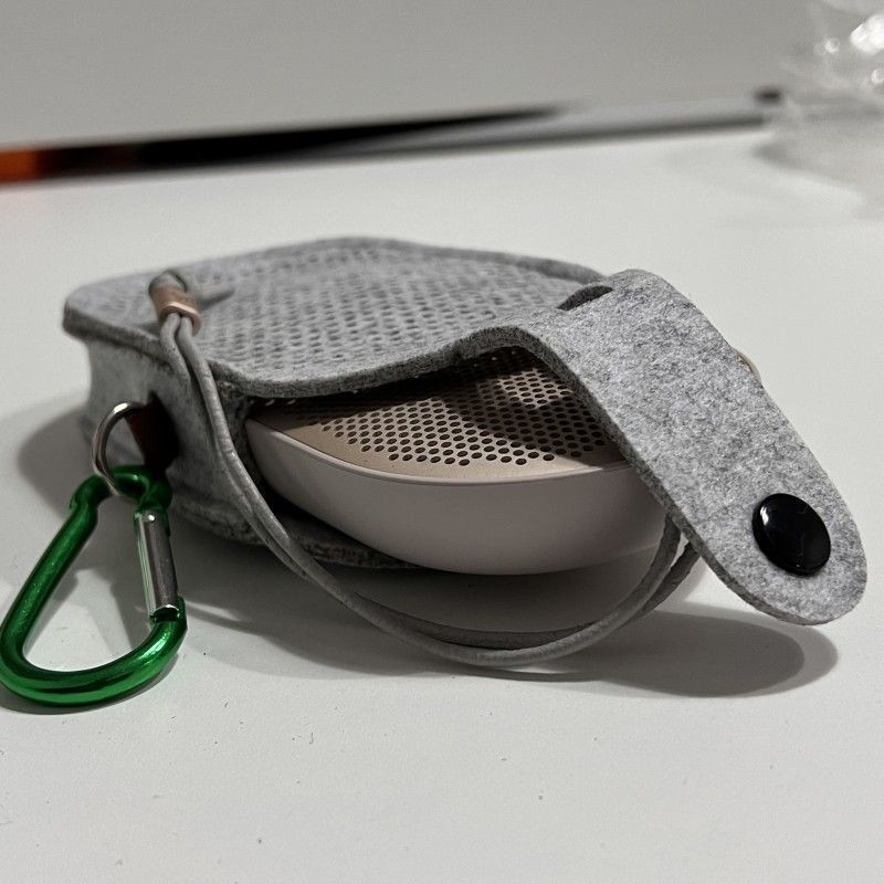 เหมาะสําหรับ B & O BeoPlay P2 ลําโพงบลูทูธเคสป ้ องกันกระเป ๋ าเก ็ บ Felt Audio Storage Bag Digital