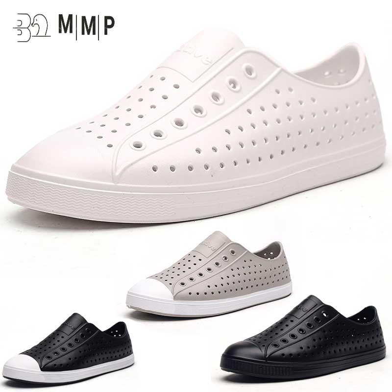 MMP &amp;native รองเท้ากีฬาลําลอง กันลื่น กันน้ํา แฟชั่นฤดูร้อน ไซซ์ รองเท้าผู้ชาย 36-45