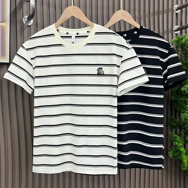 M-4XL เสื้อยืดผู้ชาย แฟชั่นคอกลมลายทุกการแข่งขันขนาดบวกเสื้อยืดหลวมแขนสั้นลำลอง เสื้อยืดชาย