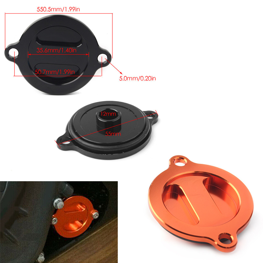 รถจักรยานยนต์ CNC กรองน้ํามันสําหรับ KTM DUKE 690 790 990 1090 Adventure 1190 RC8 1290 Super Adventu