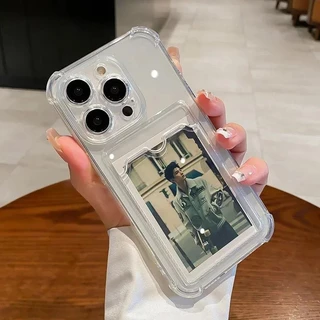 การ์ดผู้ถือ เคสซิลิโคนใส เคส For Samsung A57 A37 A56 A17 A07 A55 A15 A16 A05 A35 A34 A54 A32 A22 A13 A52 S26 S25 Ultra