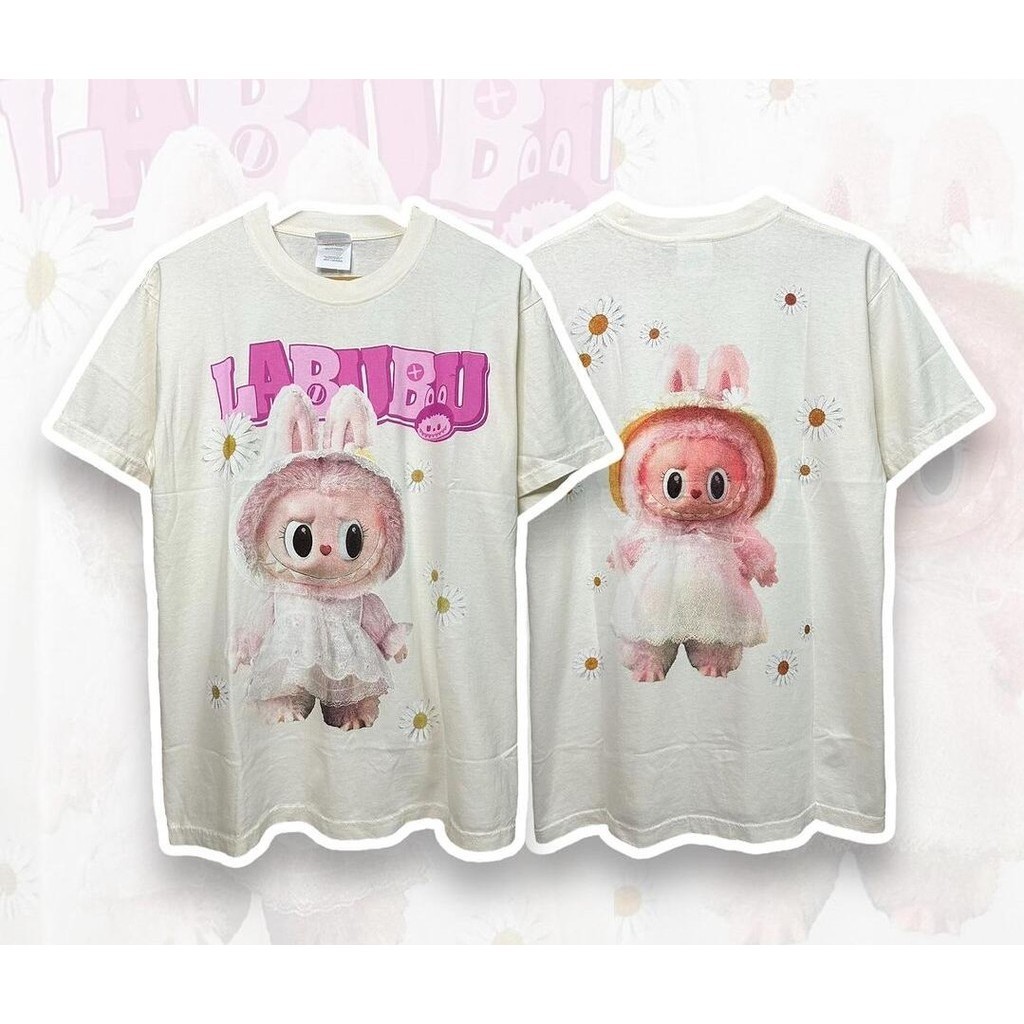 🔥 HOT "Labubu Mokoko-2.jpg" "Labubu Mokoko  เสื้อยืดผู้ชาย Unisex
