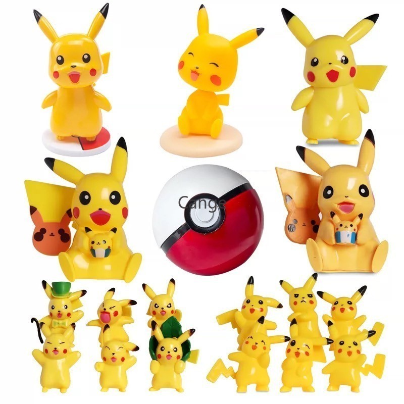 ปลั ๊ กอินตกแต ่ งเค ้ ก Pikachu Pok é mon ball boy ปลั ๊ กอินขนมวันเกิด