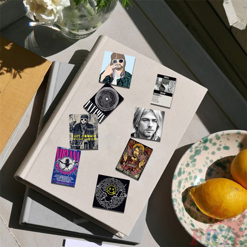 100ชิ้น/เซ็ต ❉ วงร็อค . สติ๊กเกอร์ NIRVANA Series 02 ❉ Diy แฟชั่นสติ๊กเกอร์กันน้ํา Doodle สติ๊กเกอร์ - รูปที่ 4