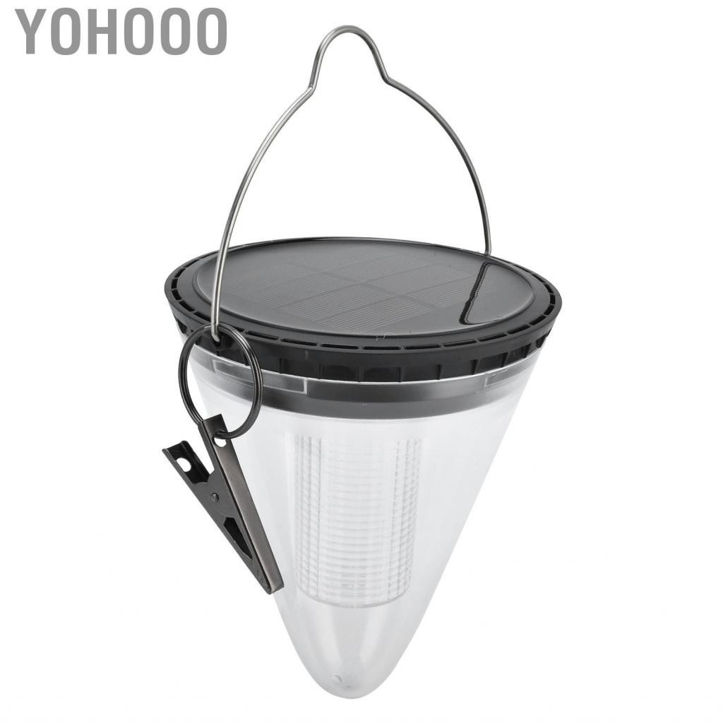 Yohooo LED Solar Lamp Decorative Hanging For Patio Landscape Lighting Warm Light+W