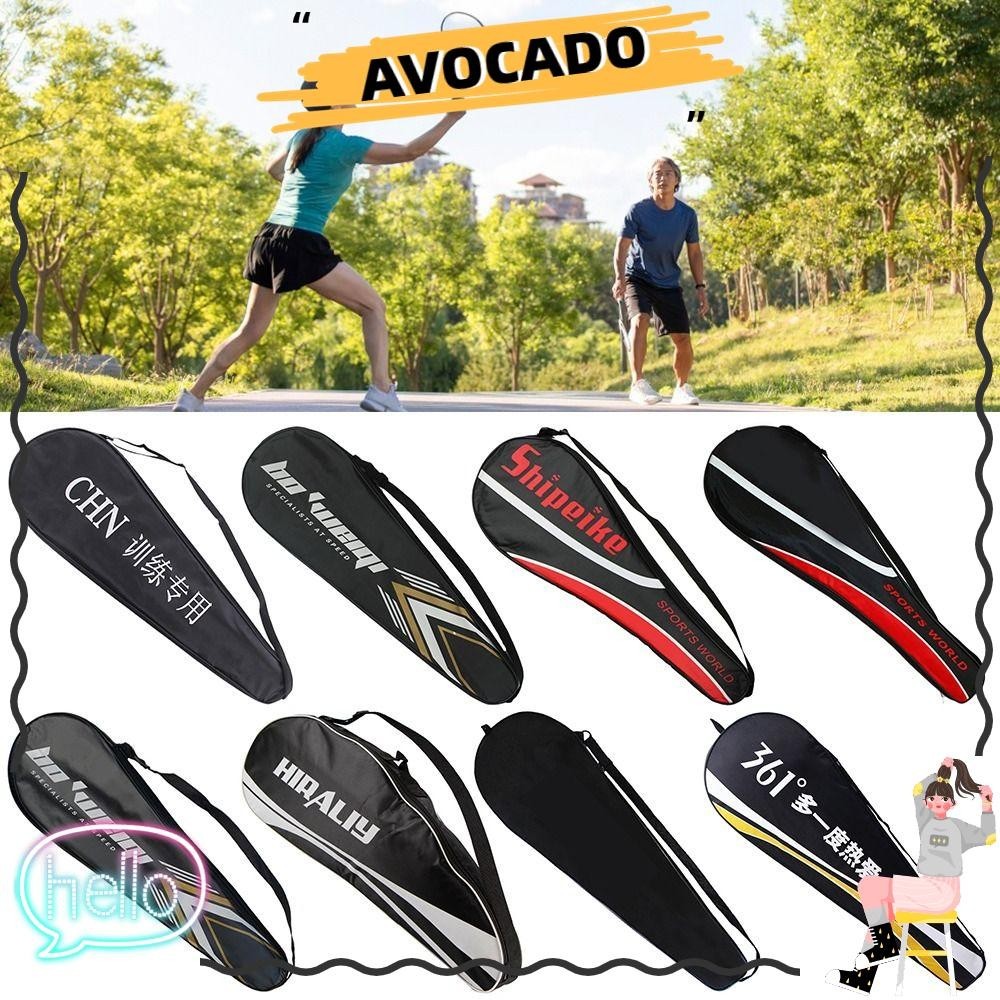 กระเป๋าไม้แบดมินตัน AVOCAR, กระเป๋า Racquet หลากสี, อุปกรณ์ผ้ากันน้ําทนทานกระเป๋าถือมืออาชีพ