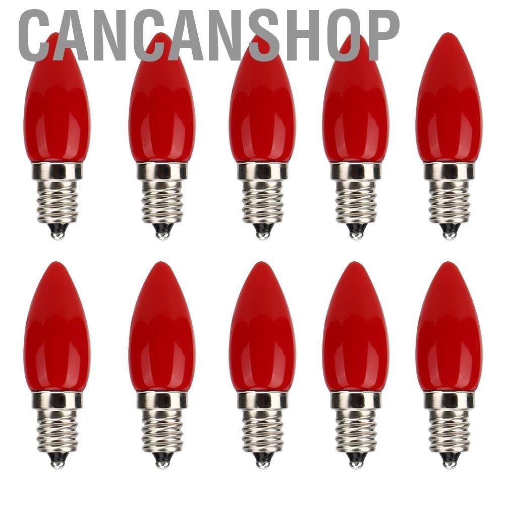 Cancanshop LED Light Bulb E12 International Standard for Landscape Car Cabinet Lighting Column