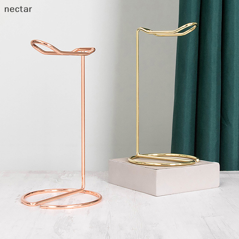 Tar 1 PC Iron Line หูฟังขาตั้งโลหะชุดหูฟัง Rack น่ารักหูฟังไร้สายผู้ถือสนับสนุน Gamer หมวกกันน็อค N