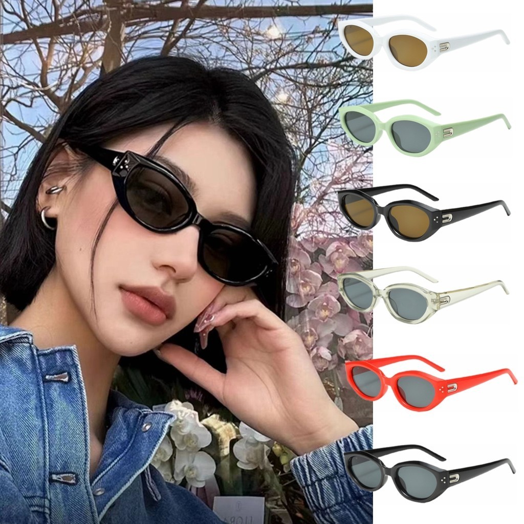 ผู ้ หญิง Casual Cat Eye แว ่ นตากันแดดฤดูร ้ อน Sun Protection UV แว ่ นตากันแดด