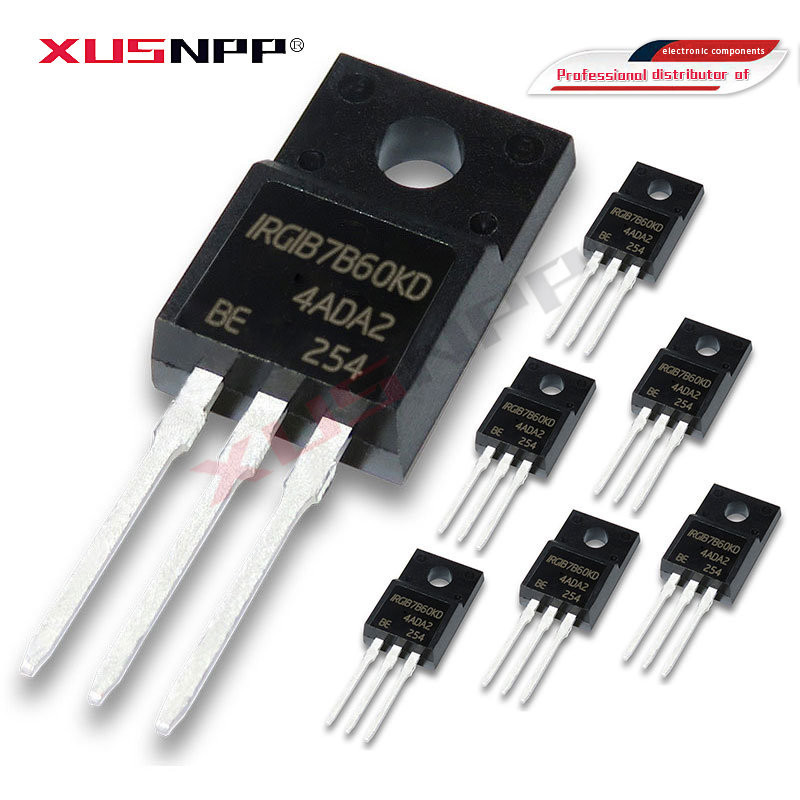 5 ชิ้น IRGIB10B60KD1 TO-220F GIB10B60KD1 IRGIB10B60 IRGIB15B60KD1 GIB15B60KD1 IRGIB6B60KD7B60KD อิเล