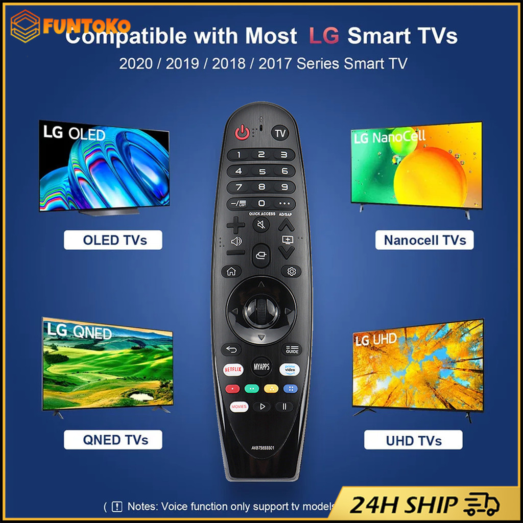 LG Magic remoteเมจิกรีโมท LG เหมาะกับAN-MR650A 600G 20GA MR18BA AKB75855 501 ร้านอยู่กรุงเทพ