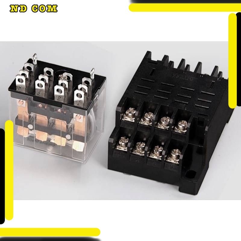รีเลย์ LY4NJ+socket เดิมแท้  OMRON รีเลย์กลาง LY4N j DC24V ส่งทุกวัน ร้านใน  กทม แปลงไฟ พร้อมส่ง