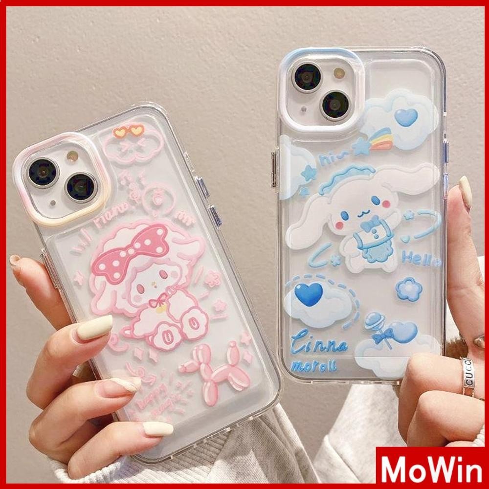 Mowin - เข้ากันได้สำหรับ 15 เคสไอโฟน11 สำหรับ 14 Pro Max เคส iPhone หนา TPU เคสนิ่ม เคสใสกันกระแทกปุ