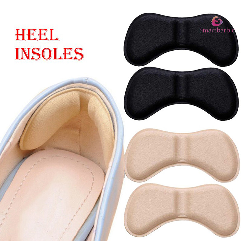 {Smartbarbic } Heel Insoles Patch Pain Relief Anti-wear Cushion Pads Feet Care Heel Protector ใหม ่