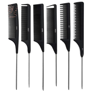 [maybeauty] หวีหางผม Salon Cut Comb จัดแต่งทรงผมสแตนเลส Spiked {TH}
