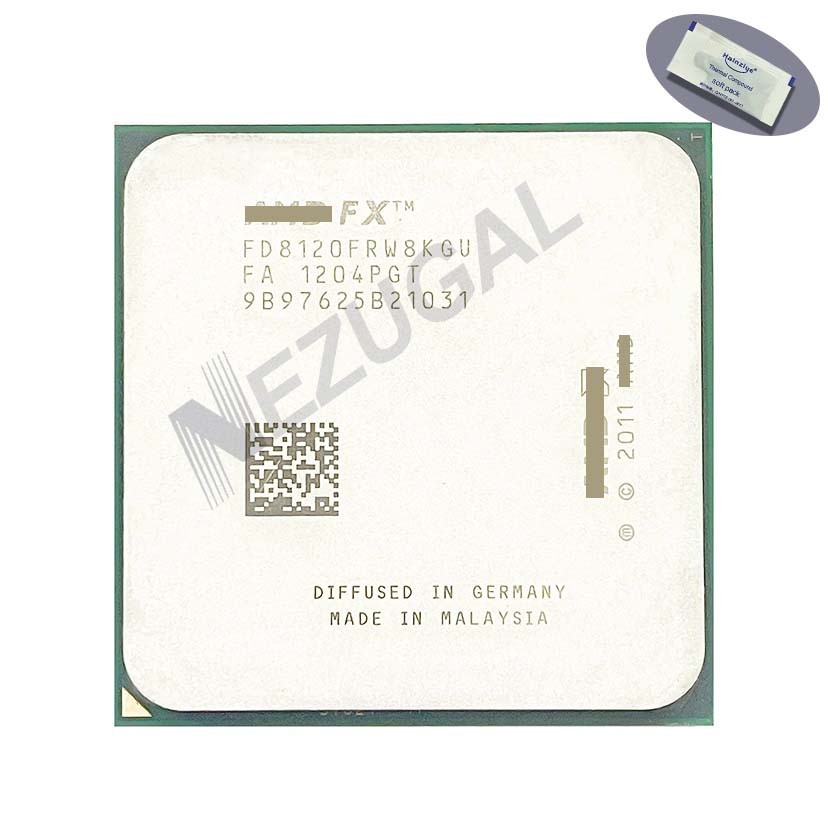 FX-8120 FX 8120 FD8120FRW8KGU FD8120FRGUBOX 3.1 Ghz Eight Core 8M 125W AM3+ โปรเซสเซอร์ CPU