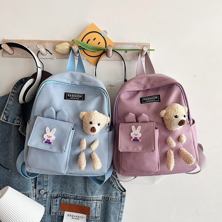 กระเป๋าสะพายกระเป๋าสะพายเป้น้องหมีแฟชั่นมาใหม่   Z1