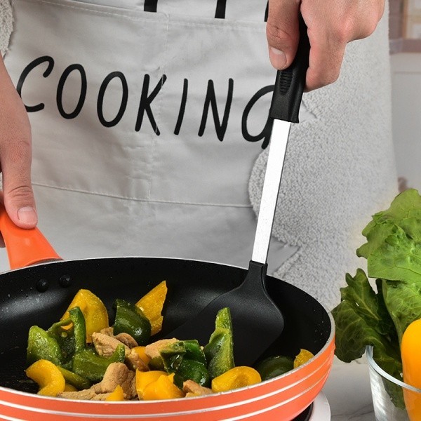 GlobalHouse ADAMAS ตะหลิวไนลอน 31.7 ซม. JULIET ด้ามสีดำ สินค้าของแท้คุณภาพดี