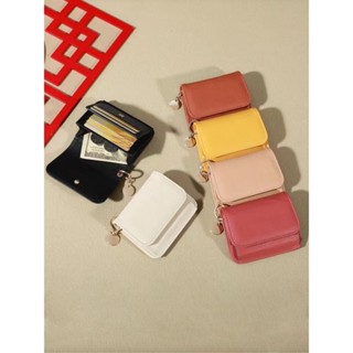 baggg.th กระเป๋าสตางค์ ใบสั้น ใส่เหรียญ ใส่บัตร หนังนิ่ม (A7…