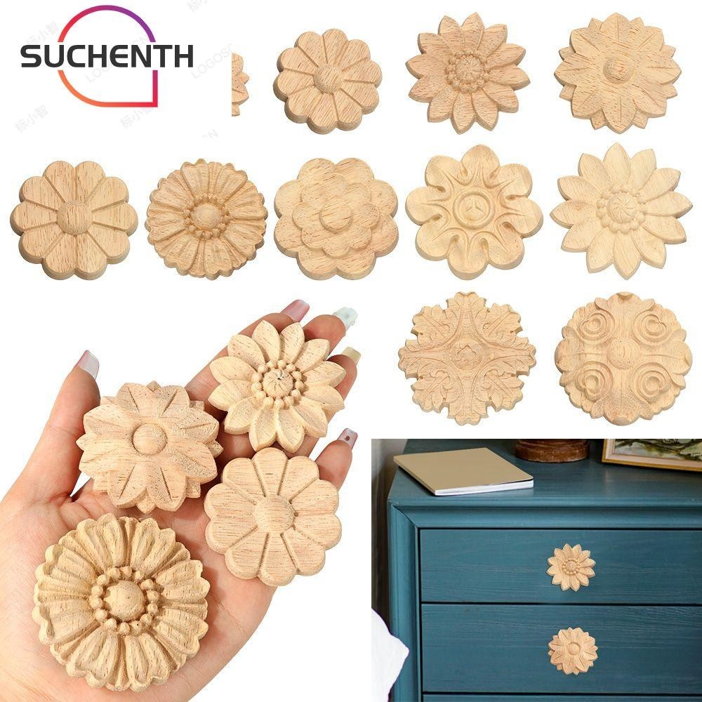 Suchenth ไม ้ แกะสลักหลายสไตล ์ ชิ ้ นส ่ วนเฟอร ์ นิเจอร ์ ผนังประตูตกแต ่ งไม ้ แกะสลักตกแต ่ ง