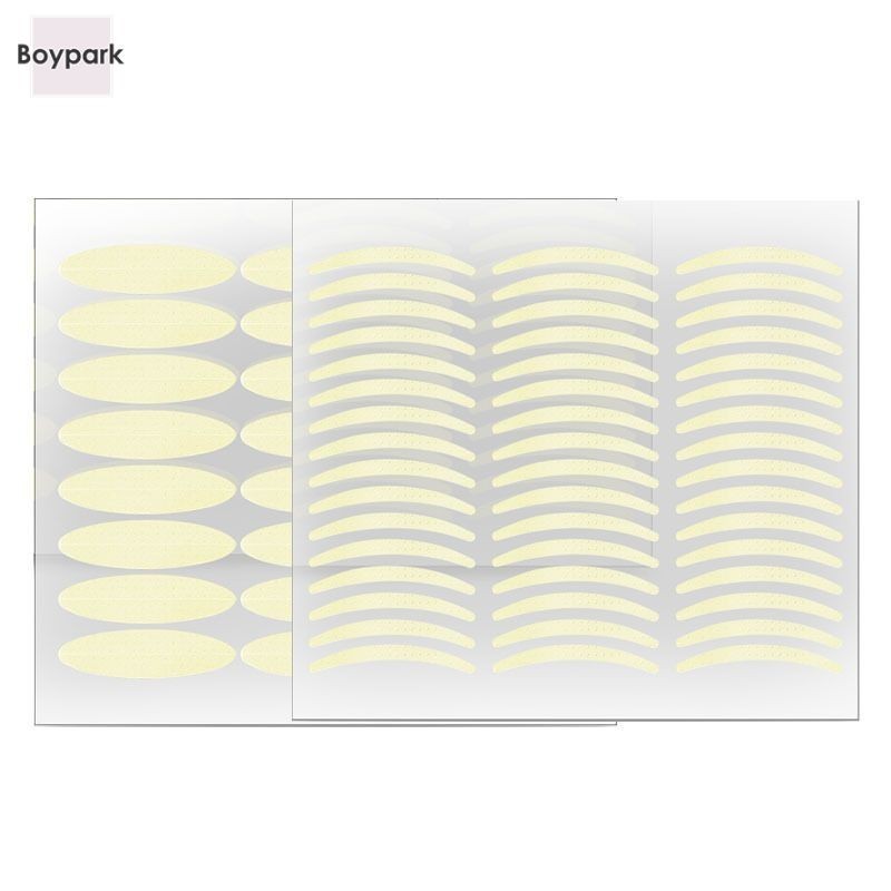 【BY】สติกเกอร์ตาสองชั้น เทปปิดตา ไร้รอย สีผิวธรรมชาติ มองไม่เห็น ติดทน ะบายอากาศ กันน้ํา-BY