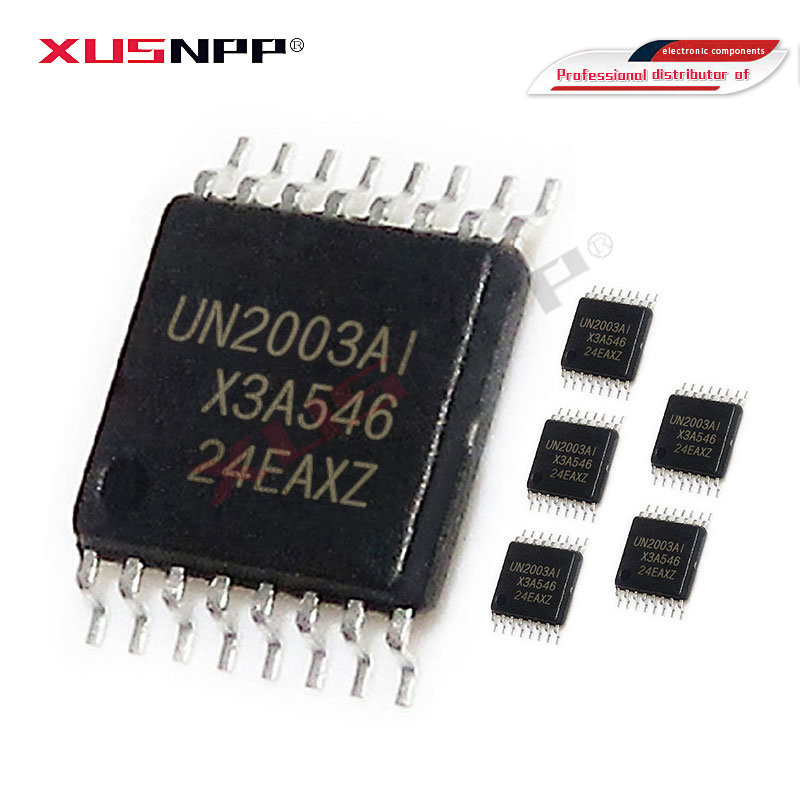 10 ชิ้น ULN2003AIPWR TSSOP16 ULN2003 TSSOP ULN2003AIPW UN2003AI SMD TSSOP-16 ส่วนประกอบอิเล็กทรอนิกส